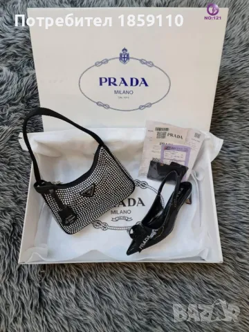 Дамски Обувки Prada , снимка 2 - Дамски елегантни обувки - 46849350