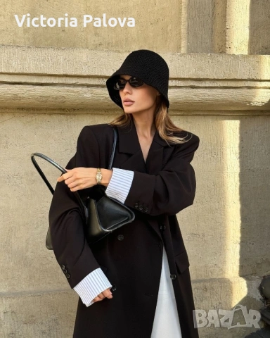 Модерна шапка тип панама ръчна изработка  HUTMANUFAKTUR GERMANY