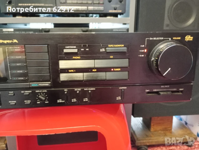 Усилвател JVC AX-70, снимка 2 - Ресийвъри, усилватели, смесителни пултове - 51165127