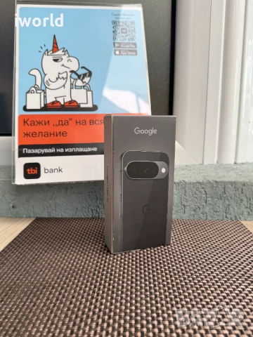⚠️НЕРАЗПЕЧАТАН❗️НОВ❗️ Google Pixel 10❗️ Лизинг от 55лв/м ❗️ 128Gb Obsidian / 5G 12Gb Ram