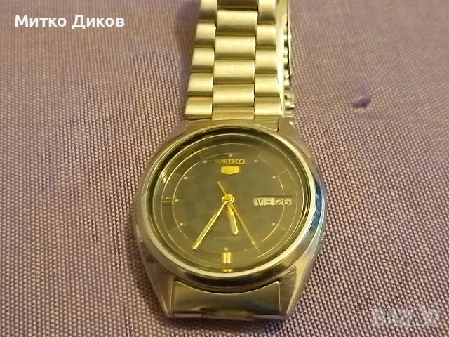 Seiko 5 automatic 7009-80YR R1 работи точно датник water resistant, снимка 9 - Мъжки - 53564687