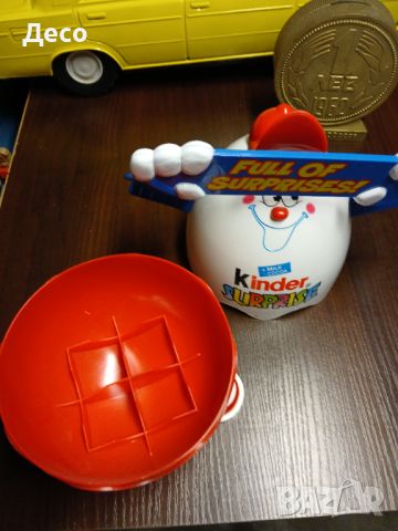 KINDER SURPRISE Голямо яйце играчка Киндер., снимка 5 - Колекции - 46230202