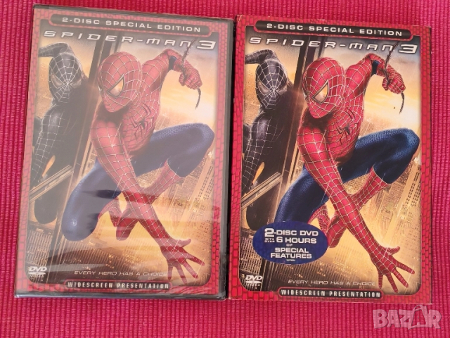 DVD Спайдар мен 2007 г, 2 диска. , снимка 2 - DVD филми - 51834374