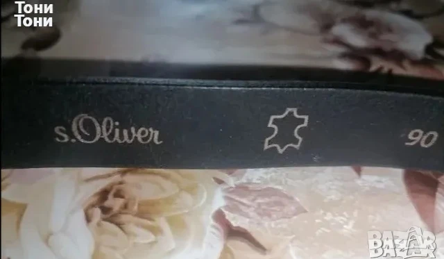 S. Oliver Оригинал Мъжки Колан с Мини Портмоне от Естествена Кожа Нов 90см., снимка 9 - Колани - 50471176