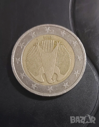 2 евро Германия 2002, снимка 5 - Нумизматика и бонистика - 53639001