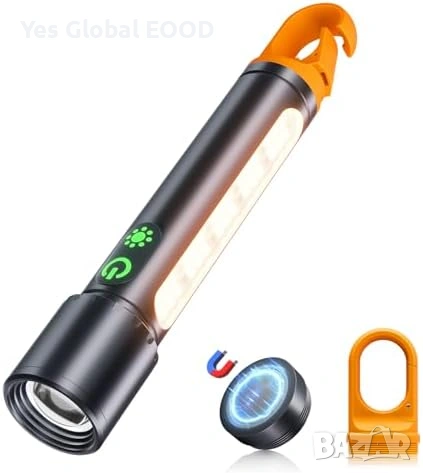 Акумулаторен LED фенер 60 000 лумена XHP90.2 IPX7