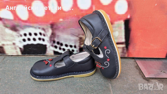 Английски детски обувки естествена кожа-START RITE , снимка 4 - Детски обувки - 44993046