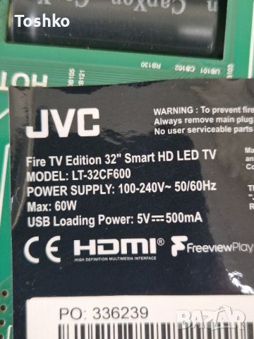 Стойка крачета за ТВ JVC LT-32CF600, снимка 4 - Стойки, 3D очила, аксесоари - 45436240