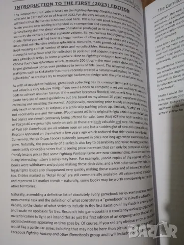 Гид за цени на книги-игри на английски: "The Gamebook Collector's Check List and Price Guide 2024", снимка 5 - Енциклопедии, справочници - 49364126