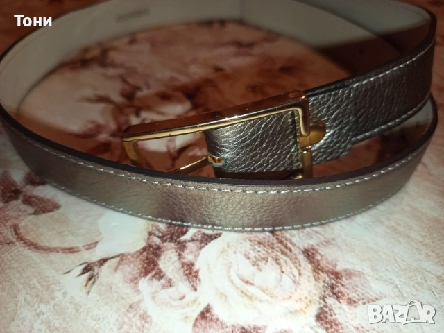 CORTI MILANO Оригинал Нов Дамски Колан Изцяло от Естествена Кожа 90см. , снимка 4 - Колани - 53930936