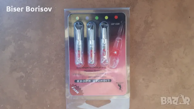 Светещи Нокове за Стрели Арбалет, снимка 5 - Лъкове и арбалети - 49829422