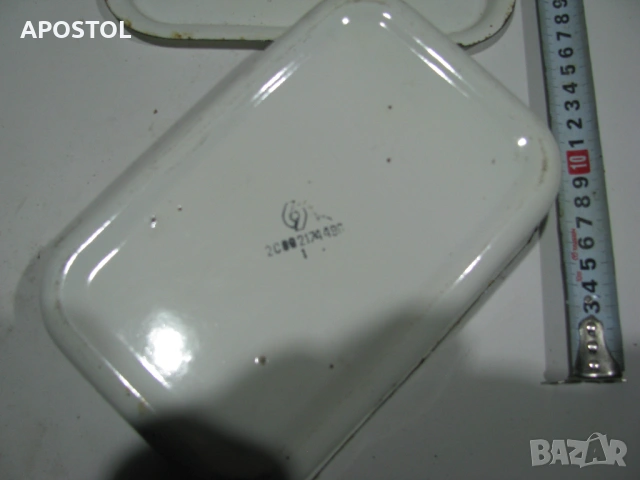 Стара емайлирана кутия за храна, снимка 3 - Кутии за храна - 53113246