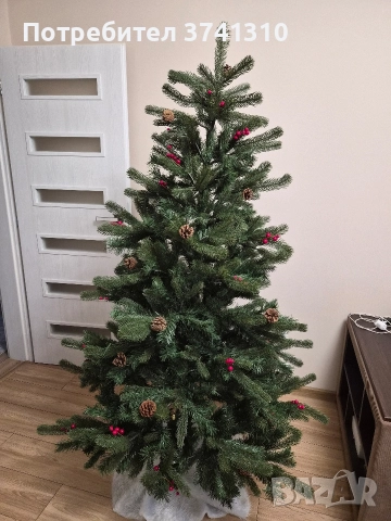 Елха 180см с шишарки