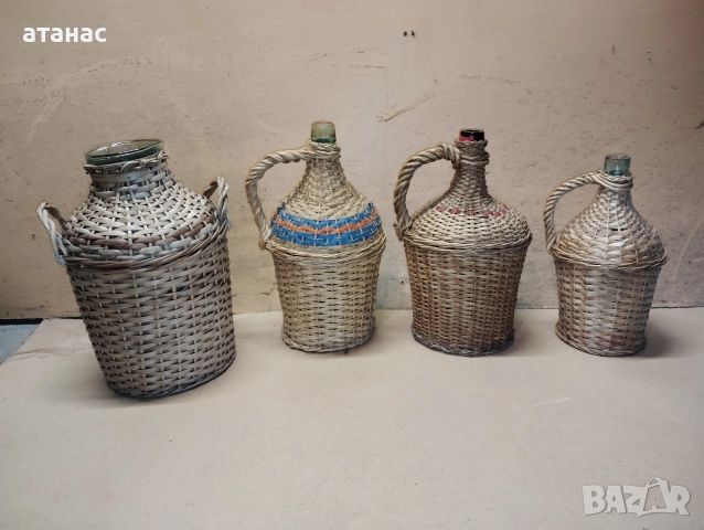 Стари стъклени дамаджани и буркани , снимка 5 - Антикварни и старинни предмети - 52586801