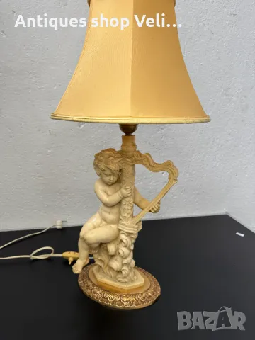 Италианска настолна лампа A. SANTINI №6963 , снимка 8 - Антикварни и старинни предмети - 50432957