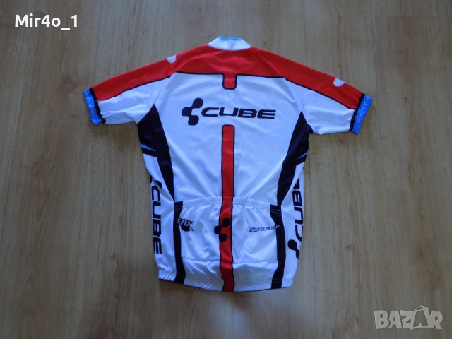 вело джърси cube тениска екип блуза елек горнище мъжко оригинално шосейно колоездене M, снимка 2 - Спортни дрехи, екипи - 51404624