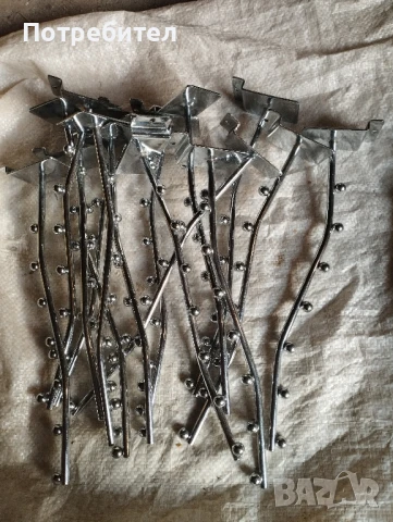 Закачалки за канално пано 30см