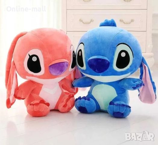 Плюшена играчка Стич 50см Stitch плюшен голям, снимка 4 - Плюшени играчки - 46734706