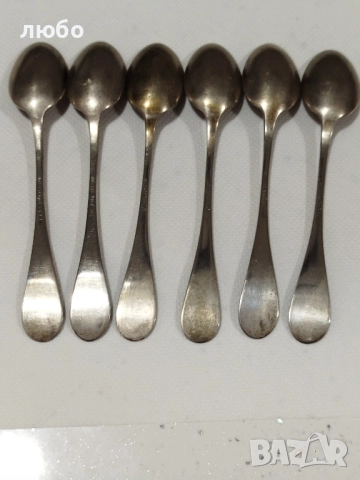 Сребърни Лъжички-Проба Сребро 0,916-/-165 грама , снимка 9 - Други ценни предмети - 52022366