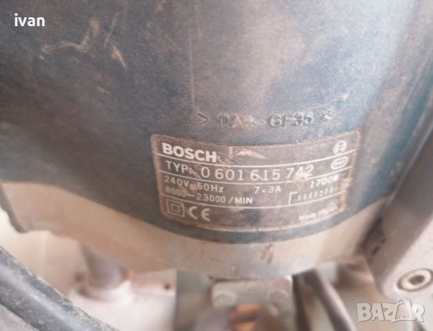 Оберфреза Bosch GOF 1700ACE, снимка 3 - Други инструменти - 46142651