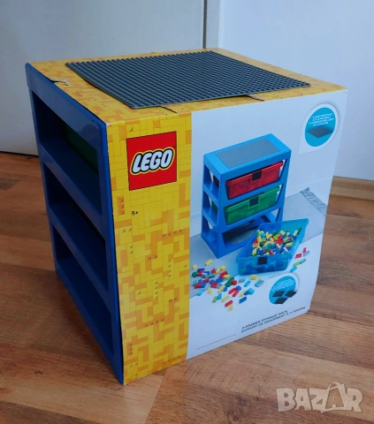 LEGO маса с чекмеджета за съхранение, снимка 2 - Конструктори - 53851847