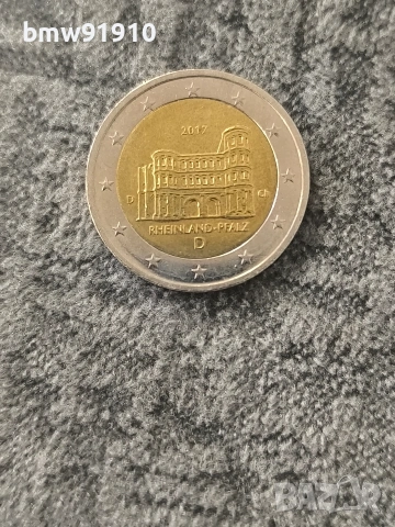 2017 Германия 2 евро