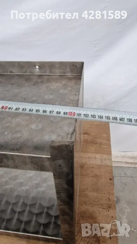 Рафт / полица за стена изцяло от неръждаема стомана, снимка 7 - Други машини и части - 53655920