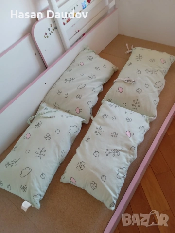 Бебешко легло-люлка, матрак от алое вера и обиколници, снимка 11 - Бебешки легла и матраци - 53580441