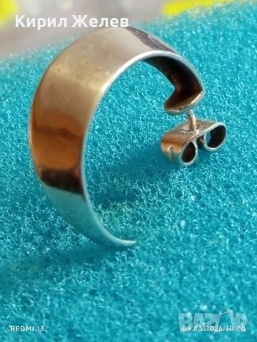 Класически модел сребърни обеци подходящ аксесоар за ежедневието 52980, снимка 8 - Обеци - 53763387