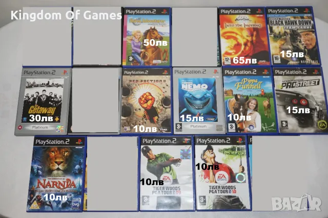 Игри за PS2 Avatar/Barbie/Delta Force/Red Faction 2/Finding Nemo/NFS Pro Street/Tiger Woods 10, снимка 1 - Игри за PlayStation - 45158082