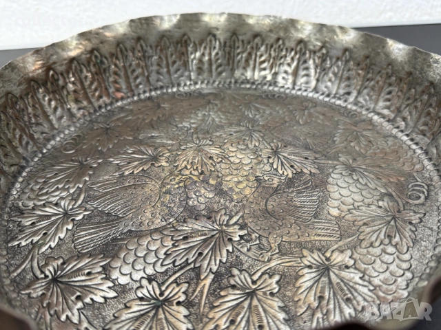 Ръчно кован / чукан османски съд. №7949, снимка 5 - Антикварни и старинни предмети - 53824835