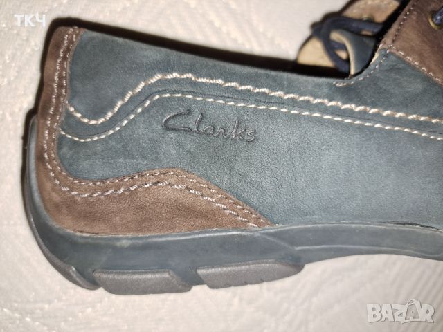 Clarks № 44 мъжки обувки естествена кожа, снимка 3 - Ежедневни обувки - 45270402