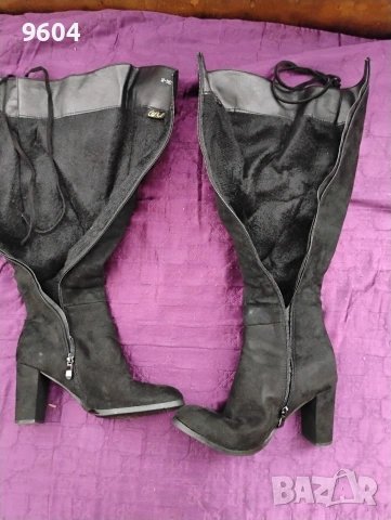 Дамски ботуши тип чизми номер 38, снимка 4 - Дамски ботуши - 43141927