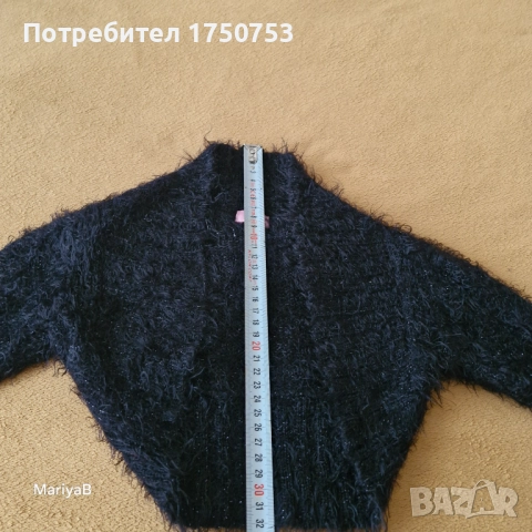 Бяло болеро H&M и черно болеро OVS, снимка 12 - Детски пуловери и жилетки - 52296969
