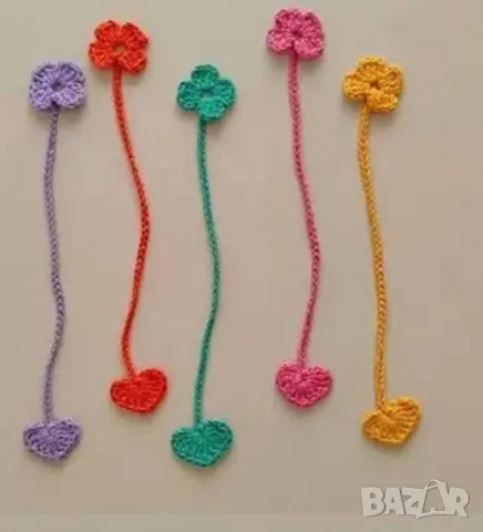 плетен книгоразделител , снимка 2 - Други - 50404382