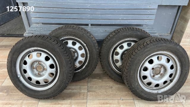 Гуми 195/60/14 с джанти VW Volkswagen Фолксваген, снимка 1 - Гуми и джанти - 45697685