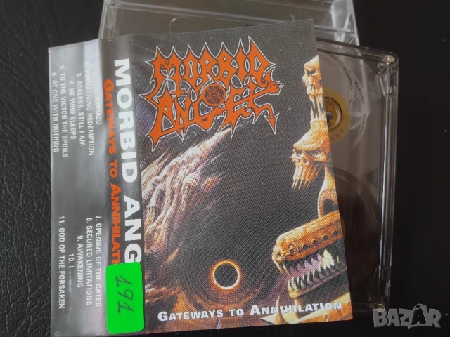 Morbid Angel – Gateways To Annihilation - аудио касета музика