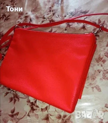 H&M Нова Кожена Дамска Чанта , снимка 6 - Чанти - 50778913