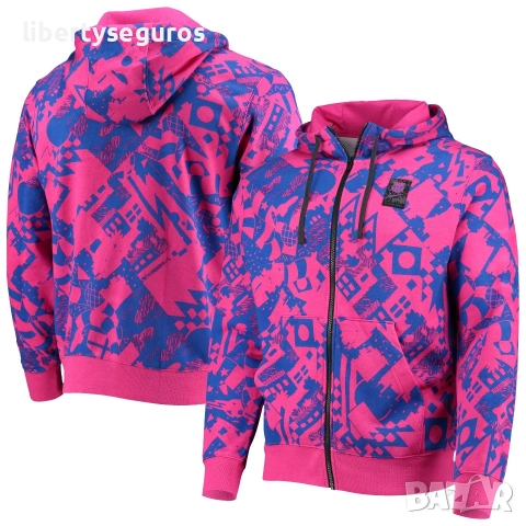 Nike BARÇA 21/22 Full Zip Club Hoodie, снимка 8 - Спортни дрехи, екипи - 53376620