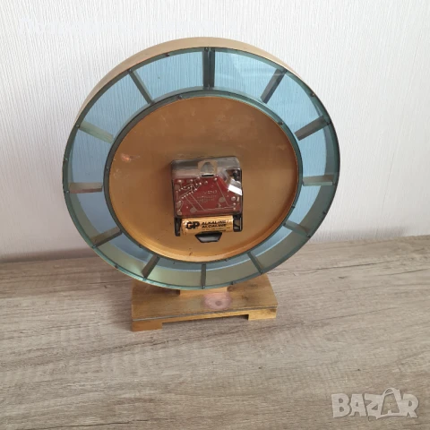 Рядък голям бронзов зодиакален настолен часовник KIENZLE, снимка 7 - Антикварни и старинни предмети - 50647451