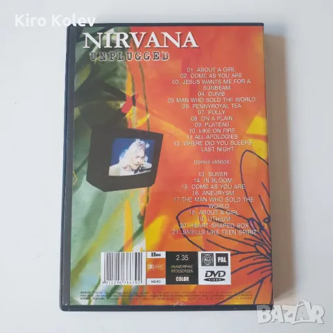 Nirvana – MTV Unplugged In New York, снимка 2 - DVD дискове - 48171586