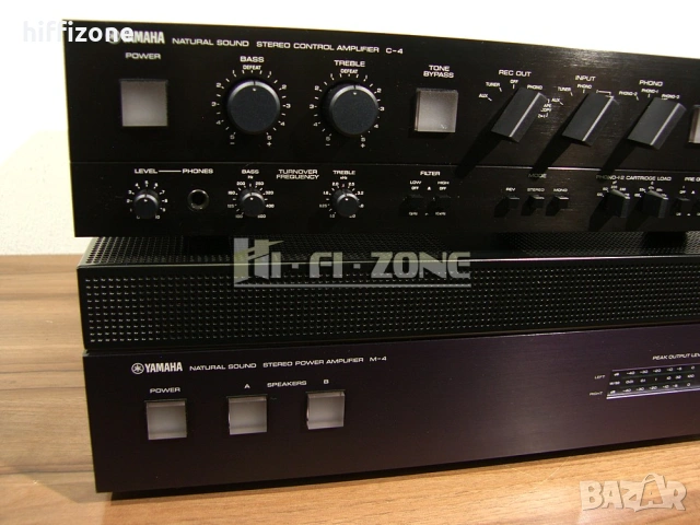 Комплект   Yamaha c-4 / m-4 , снимка 4 - Ресийвъри, усилватели, смесителни пултове - 53721643