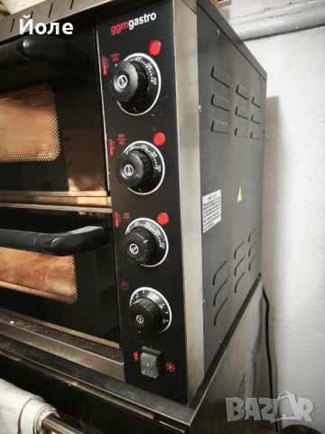 Пица фурна 2 етажа 350 градуса, снимка 2 - Обзавеждане на кухня - 51372272