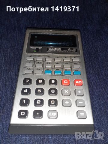 Стар ретро калкулатор Casio FX-15 с лампи - за ремонт, снимка 2 - Антикварни и старинни предмети - 45687250