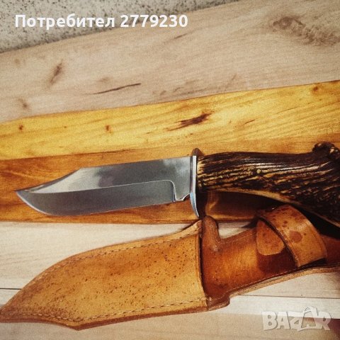 Ловен много масивен нож от колекция , снимка 17 - Колекции - 50754843