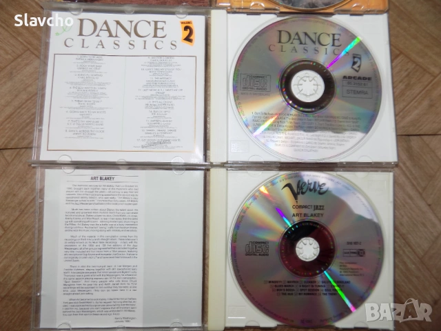 Компакт дискове на - Genesis-live/Kuschelrock 2/Dance Classics Volume 2/Compact Jazz: Art Blakey, снимка 4 - CD дискове - 39933912