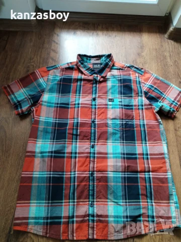 jack wolfskin - страхотна мъжка риза L, снимка 5 - Тениски - 50583718