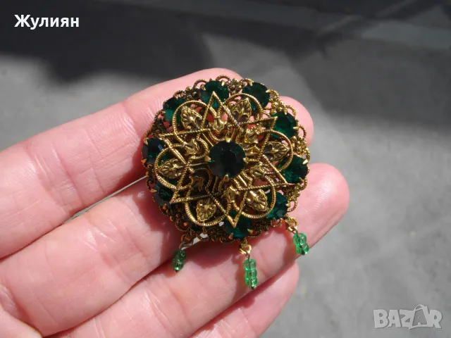 СТАРА БРОШКА, снимка 3 - Антикварни и старинни предмети - 50125171