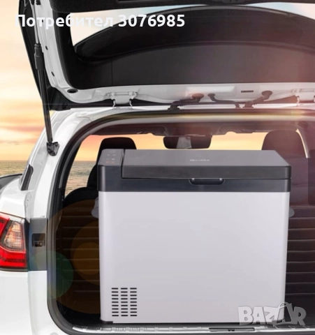 Компресорен хладилник и фризер за кола, 60 литра 12/24/220 V, снимка 2 - Хладилни чанти - 52208654