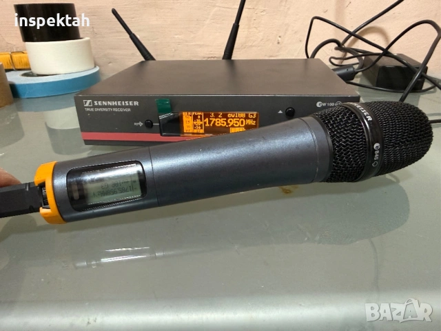 Sennheiser ew 100-945 G3-1G8 1785-1800MHz, снимка 5 - Микрофони - 53719885